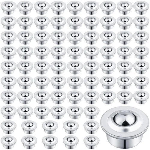 Miniatura 8 de Rodamiento de Bolas de Transferencia de Rodillos de 5/8", 40PCS CY-15H Rodillos de Rodamiento de Bolas de Acero al Carbono, Rodamientos