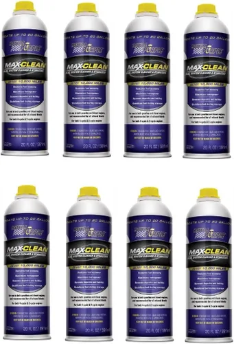 Royal Purple 11723 Max-Clean Limpiador y estabilizador del sistema de combustible - 20 oz. (caja de 8) por Royal Purple