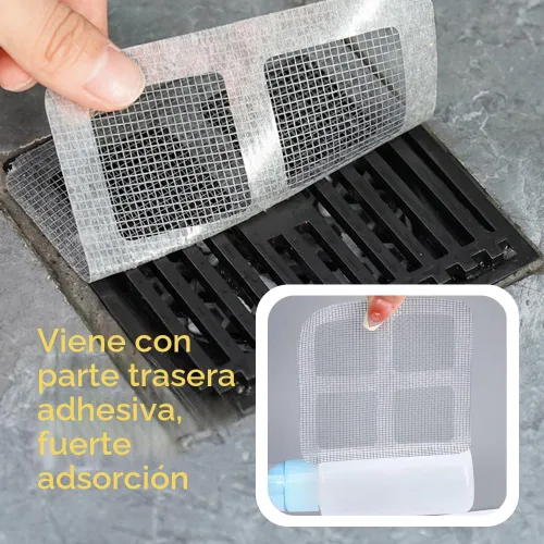 Miniatura 8 de Adhesivos desechables para drenaje de pelo, 2025 pegatinas mejoradas desechables para filtro de drenaje de piso, protector de drenaje de ducha