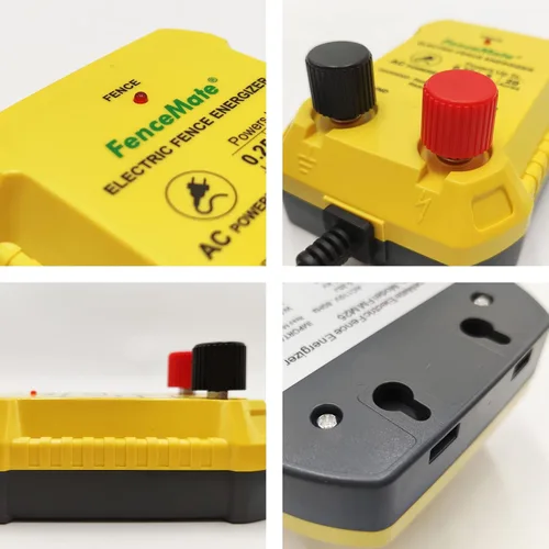 Miniatura 7 de Cargador de Valla Eléctrica FenceMate con Alimentación AC, Salida 0.25J hasta 5 Millas para Contener Mascotas Pequeñas, Aves de Corral, Mantener