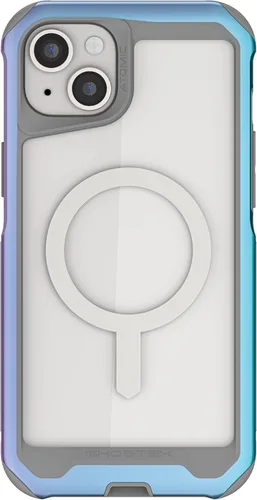 Miniatura 45 de Ghostek Atomic Slim - Funda protectora para iPhone 15 Pro Max, compatible con accesorios MagSafe, marco de metal de aluminio, funda de teléfono