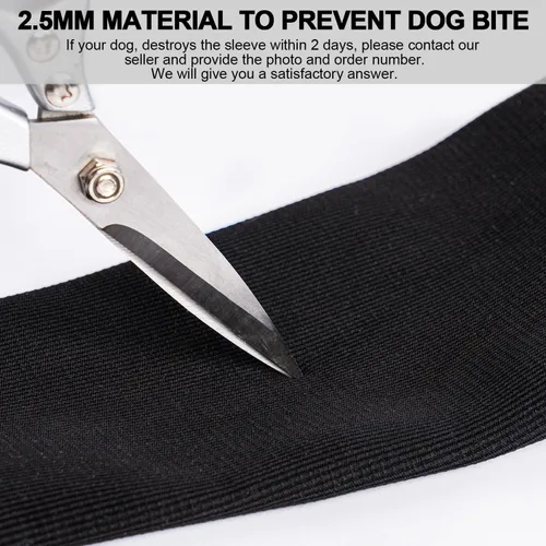 Miniatura 7 de Manga de recuperación para perro, solo pierna delantera, alternativa al collar de cono, 0.098 pulgadas de grosor, impermeable, resistente a