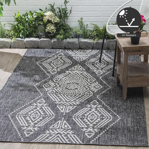 Miniatura 8 de FH Home Alfombra plana tejida para exteriores, impermeable, fácil de limpiar, resistente a las manchas, hilo de polipropileno de alta calidad
