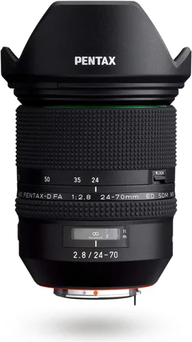 Miniatura 4 de HD PENTAX-D FA 24-70mmF2.8ED SDM WR Objetivo zoom estándar de alto rendimiento 24mm ultra gran angular Construcción resistente a la intemperie