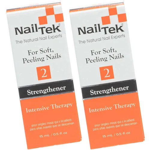 Miniatura 13 de Nail Tek Ridge Filler Formula 2 – Clear Ridge Filler para uñas, capa base, esmalte fortalecedor de uñas para uñas suaves y peladas, 0.5 onzas