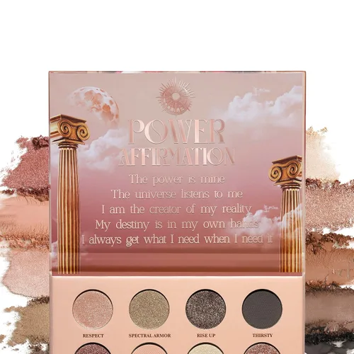 Miniatura 24 de SELESTIA BEAUTY Paleta de sombra de ojos de maquillaje Mother of Lights - 12 tonos mezclables con acabados mate y brillante - Paleta de sombras
