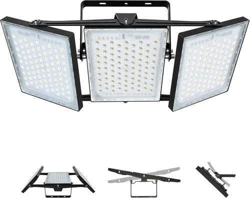 Miniatura 7 de STASUN - Luz de inundación LED para exteriores, 150 W, 15000 lúmenes, 6000 K, luz blanca IP66, impermeable, luz de estacionamiento comercial, 3