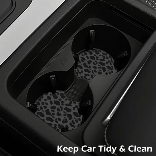 Miniatura 4 de KARREAL Posavasos para Tazas de Automóvil, Insertos Antideslizantes de Goma de Neopreno para Portavasos, Accesorios de Interior de Automóvil