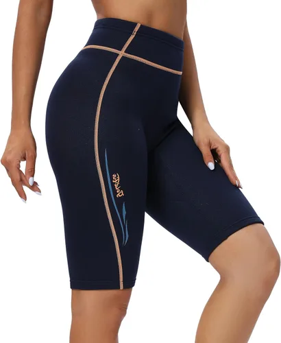 Miniatura 7 de GoldFin - Traje de neopreno corto para mujer de 2 mm, traje corto de neopreno para deportes acuáticos, surf, buceo, natación, kayak