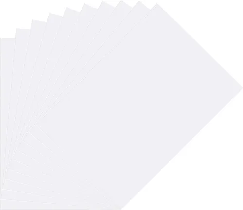 Miniatura 10 de DMiotech 10 piezas de filtro de luz de gel de corrección superpuesto de plástico transparente PVC hojas granate para fotos, películas, video
