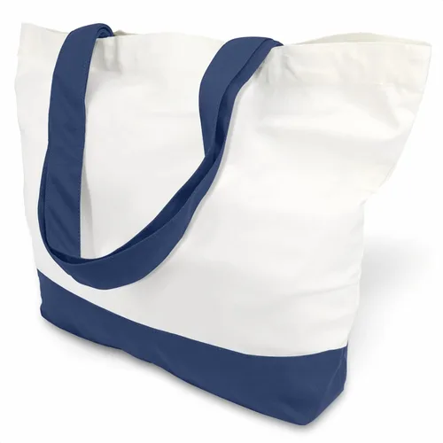 Miniatura 22 de TOPDesign - Paquete de 1 bolsa de lona de algodón, superfuerte, 12 onzas, bolsa para compras reutilizable, de tela, diseño moderno, en dos tonos
