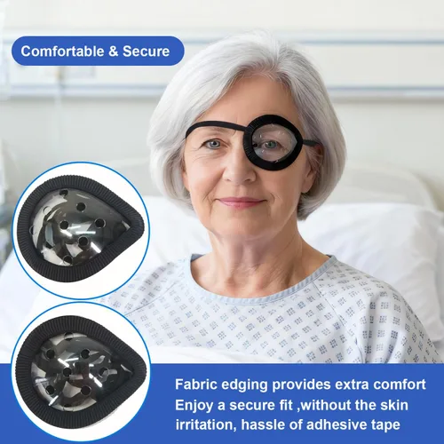 Miniatura 7 de AMZVIO 2 protectores oculares para después de la cirugía de cataratas, parches médicos protectores para los ojos para dormir por adelantado