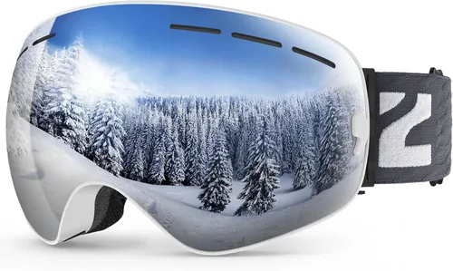 Miniatura 10 de ZIONOR X - Gafas de esquí - Gafas de snowboard con lente desmontable OTG para hombres, mujeres y adultos