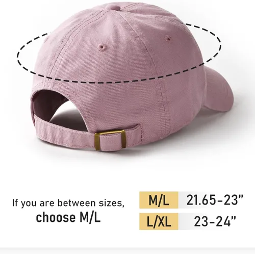 Miniatura 3 de FURTALK Gorra de béisbol para hombre y mujer, 100% algodón lavado, gorra suave, ajustable, unisex, sin estructura, gorras de béisbol