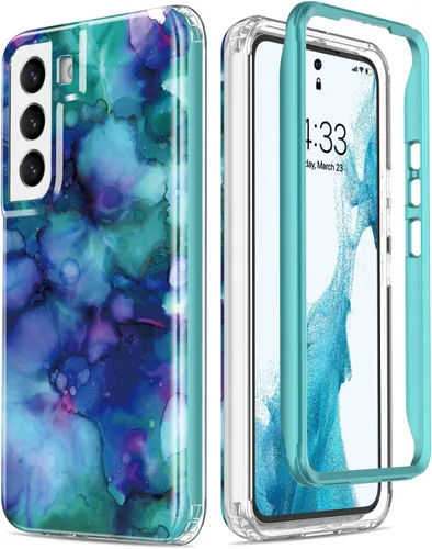 Miniatura 19 de Esdot Funda para Samsung Galaxy S22, Grado Militar Aprobada en Prueba de Caída de 21 pies, Cubierta Resistente con Diseños de Moda para Mujeres
