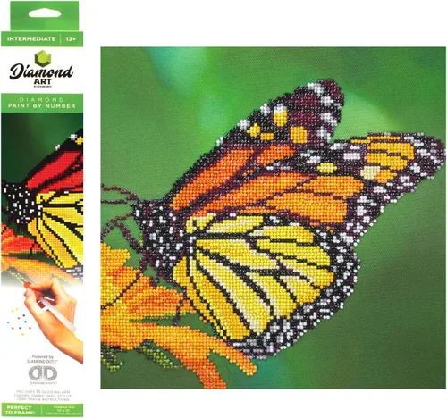 Miniatura 27 de Diamond Art by Leisure Arts Kit DMA 12x12 IntermediateBlue Bird