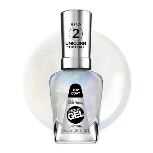 Miniatura 8 de Sally Hansen Miracle Gel™, capa superior mate 102, de larga duración, fórmula tipo gel, sin necesidad de lámpara UV, esmalte de uñas transparente