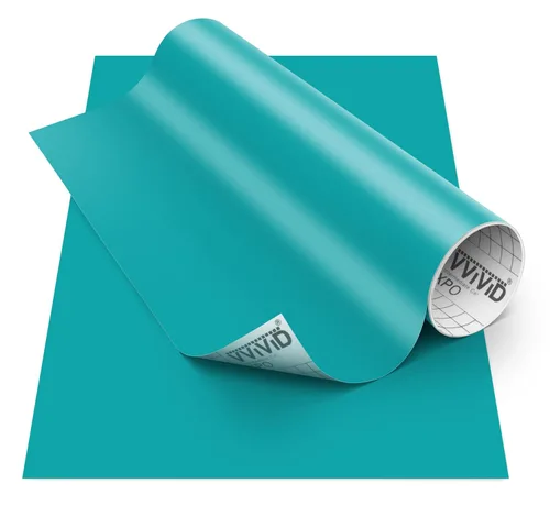 Miniatura 19 de VViViD DECO65 - Vinilo adhesivo permanente brillante azul oscuro, 11.8 pulgadas x 84 pulgadas (7 pies)