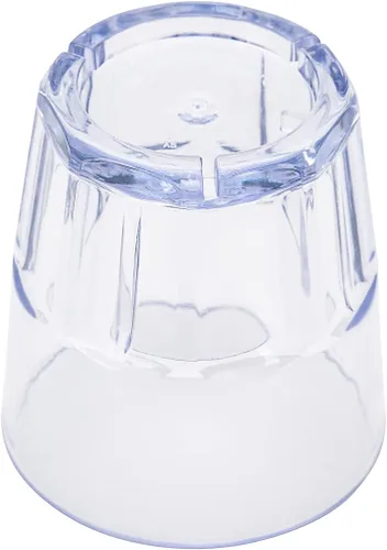 Miniatura 11 de Restaurantware Bev Tek - Juego de 50 vasos de plástico de 9 onzas resistentes a las roturas, vasos apilables de plástico transparente aptos