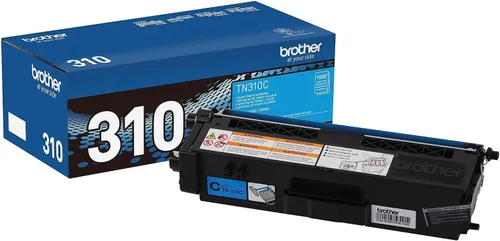Miniatura 7 de Brother TN310 Cartucho de tóner de rendimiento estándar genuino, TN310C, tóner cian de repuesto, rendimiento de páginas de hasta 1500 páginas, TN310