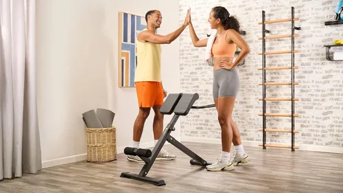 Miniatura 8 de LifePro SculptTrainer Roman Chair with 330 lb Capacity — Incline Adjustable Hyperextension Bench for All-in-One Body Workout — Foldable Home Gym