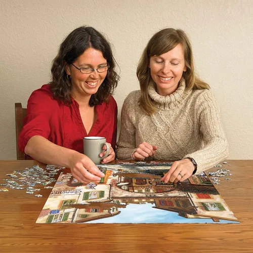 Miniatura 3 de Cobble Hill - Rompecabezas de 1000 piezas, cerámica, póster de muestra incluido