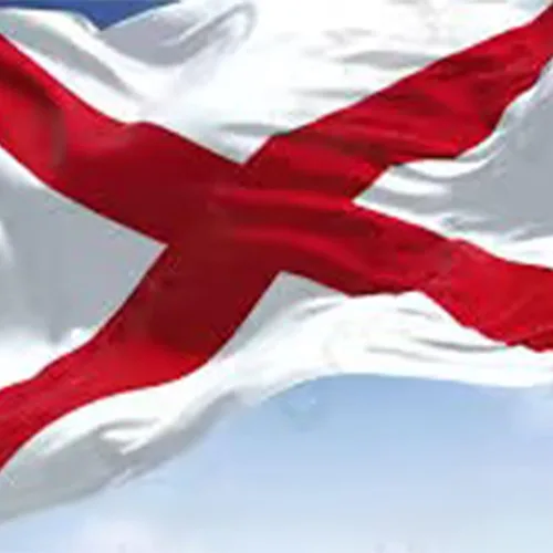 Miniatura 6 de Bandera del Estado de Alabama FLAGBURG de 12 x 18 pies, bandera grande impresa con ojales de latón de alta calidad para exteriores, bandera