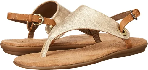 Miniatura 7 de Aerosoles Chanclas Conchlusion para mujer, dorado metálico, 7.5