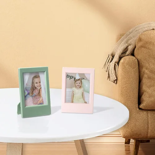 Miniatura 4 de Marco de fotos con soporte para Fujifilm Instax Mini 99 12 40 11 9 8 7+ 7s Evo Instant Camera Films Mini Link Smartphone Impresora Accesorios Fotos