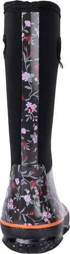 Miniatura 3 de WTW - Botas de lluvia que llegan a media pantorrilla para mujer, impermeables, aisladas, de neopreno, botas para cacería, botas de jardín, botas