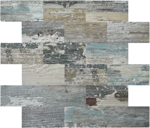Miniatura 11 de Art3d 10 hojas (paquete de 10) panel de pared de madera, gris
