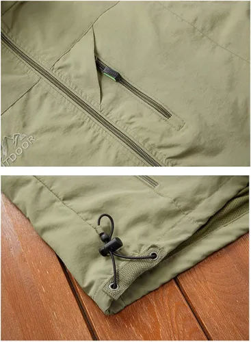 Miniatura 7 de Duyang - Chaleco de safari para hombre ligero y de secado rápido