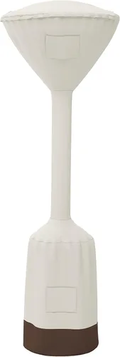 Miniatura 7 de Amazon Basics Cubierta redonda para calentador de patio al aire libre, resistente al viento, resistente a la nieve, resistente al agua, negro, 36 x