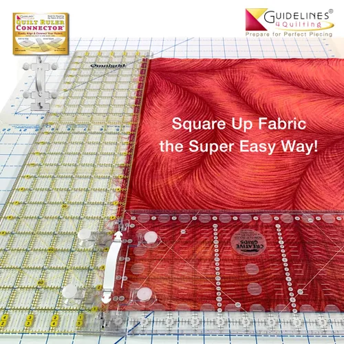 Miniatura 3 de Guidelines4Quilting Perfect4Pattern - Juego de 6 guías de costura, elimina las conjeturas de cuadrar, cortar y coser la tela con precisión, juego