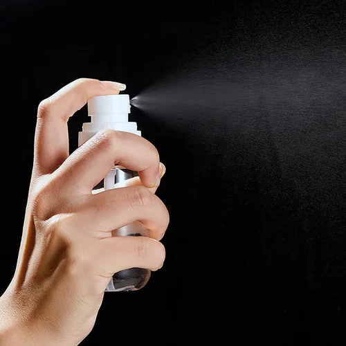 Miniatura 6 de DNSEN Paquete de 3 botellas rociadoras de 2 onzas líquidas, vacías pequeñas, de niebla fina, botellas transparentes de tamaño de viaje, botella