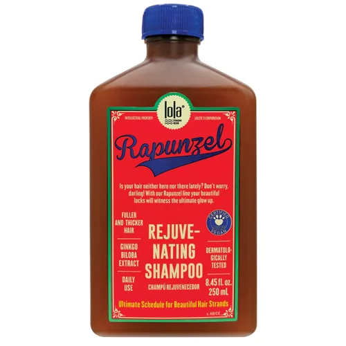 Lola From Rio – Champú Rejuvenecedor Rapunzel – Champú Nutritivo y Fortalecedor para Cabello Fino que se Adelgaza – Apoya la Vitalidad del Cuero