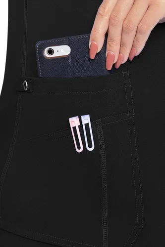 Miniatura 4 de Med Couture Touch - camisa de uniforme médico con cuello en V para mujer