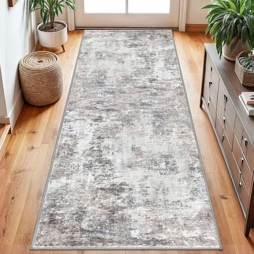 Miniatura 41 de Lansny Alfombra pequeña abstracta de 2 x 3 pies, alfombra de entrada, alfombra lavable para puerta de entrada, alfombra lavable antideslizante