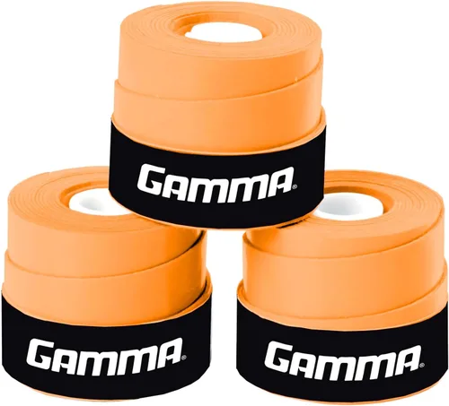 Miniatura 11 de Gamma Sports Supreme Overgrip para raquetas de tenis, pickleball, squash, bádminton y raquetball, varios tamaños y colores Blanco