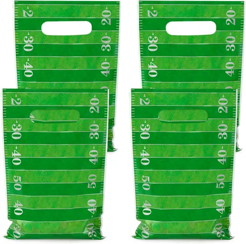 Miniatura 25 de Hxezoc 50 Piezas Bolsas de Caramelos de Neón Brillan en la Oscuridad Bolsas de Golosinas Bolsas de Plástico Coloridas para Treats Envoltura de Negro