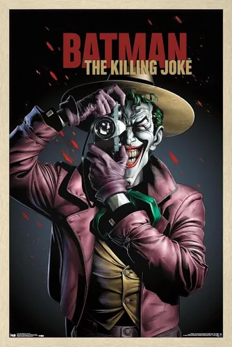 Miniatura 7 de Trends International DC Comics Movie - Póster de pared de arte clave, 14.725 x 22.375 pulgadas, versión enmarcada de madera de granero