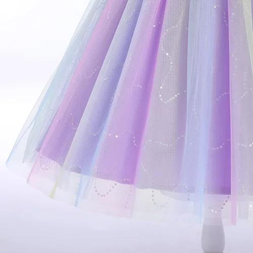 Miniatura 6 de Vestido de encaje para niña de las flores para niños, boda, dama de honor, fiesta, vestido largo formal, vestido de princesa de comunión, vestidos