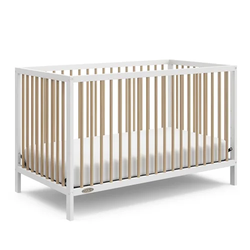 Miniatura 20 de Graco Teddi, Mini cuna convertible 4 en 1 con colchón adicional resistente al agua (negro) – Certificado GREENGUARD Gold, colchón de 7 cm incluido