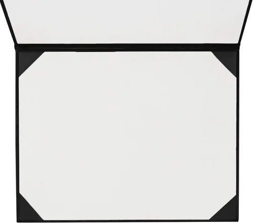 Miniatura 4 de GradClassical Cubierta de diploma impresa 8.5 "x 11" Soporte de certificado liso (negro)