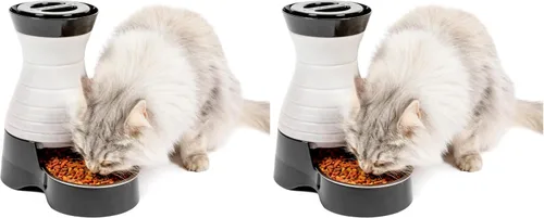 Miniatura 8 de Estación de comida PetSafe para perros y gatos con tazón de acero inoxidable, Blanco