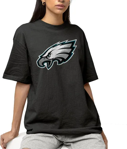 Miniatura 3 de Hybrid Sports NFL - Distressed Team Logo - Officially Licensed Adult Short Sleeve Fan Tee for Men & Women