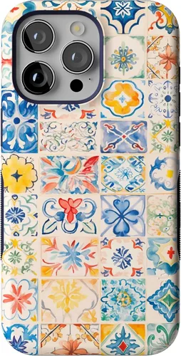 Miniatura 34 de Funda Casely para iPhone 15 Pro Max Todas las sonrisas Adhesivo de cara sonriente Compatible con MagSafe Diseño protector audaz
