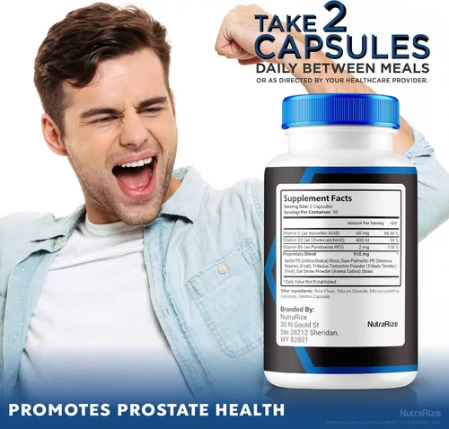 Miniatura 6 de NutraRize Paquete de 2 cápsulas de prostazen, píldoras oficiales de prostazen para apoyar la salud de la próstata, Prostazen Plus Premium Formula
