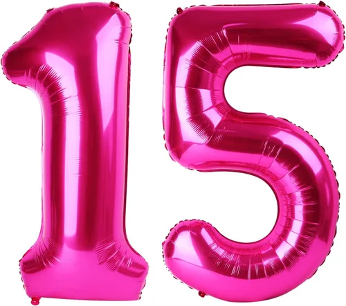 Miniatura 119 de Globo de cumpleaños número 4 dorado de 40 pulgadas, globos gigantes del número cuatro 14 24 34 40 44 2024, globos grandes de lámina de mylar para Oro