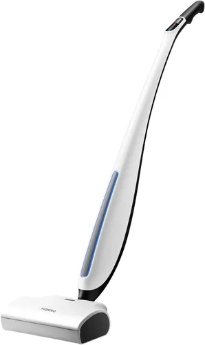 HIZERO Limpiador inalámbrico para suelos duros F500, 60 minutos de tiempo de funcionamiento, auto limpiador, húmedo y seco, mopa biónico todo en